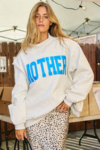 MOTHER + COOL MOM Reversible Sweatshirt