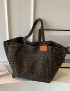 Leopard Print Tote Bag