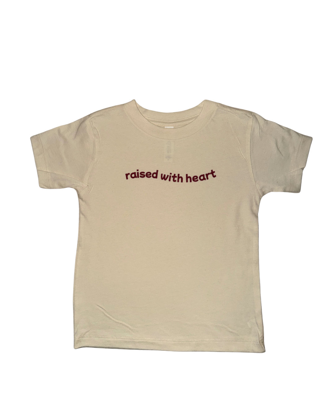 Raised With Heart- Toddler Tee
