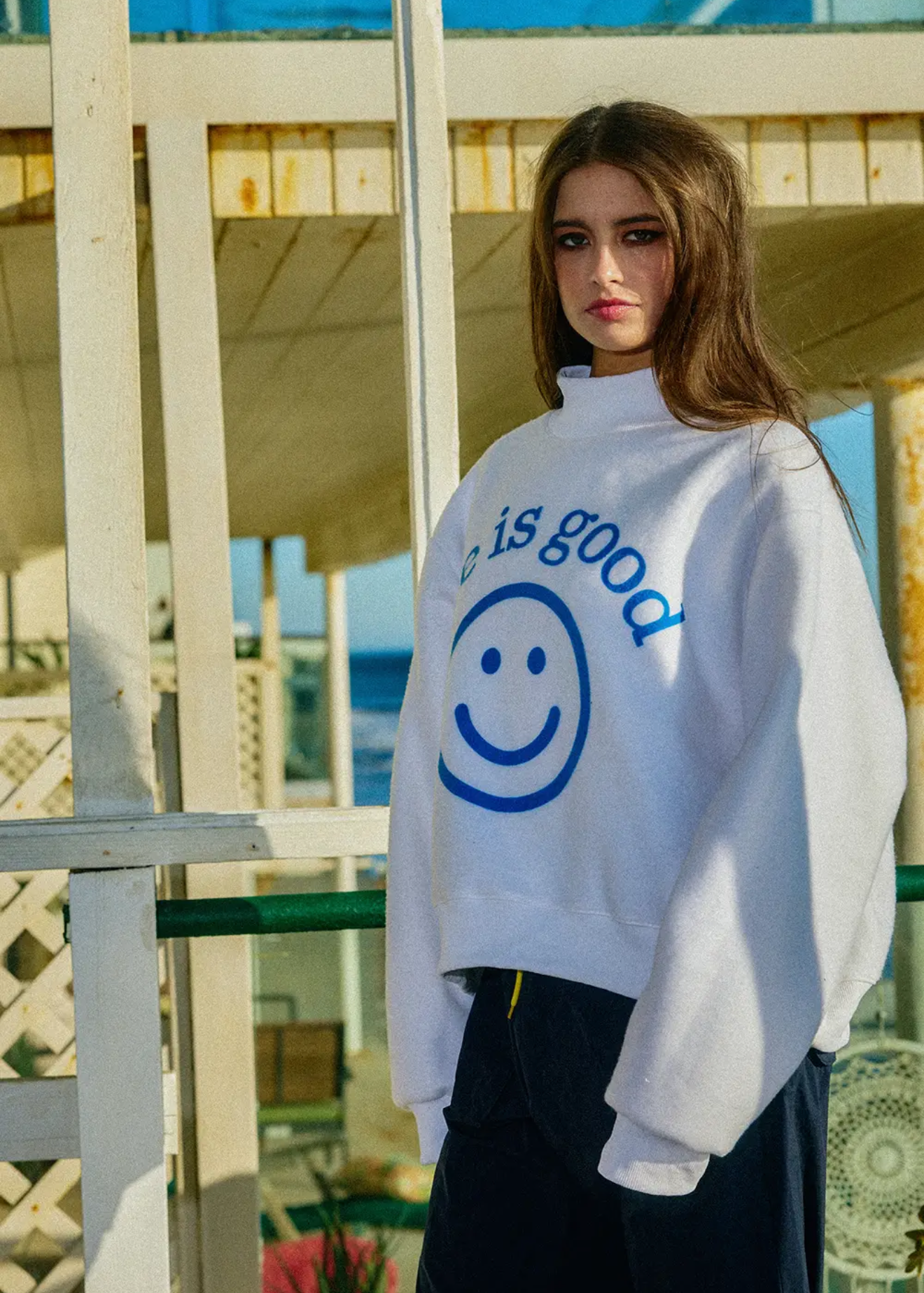 Exactly Where You Need To Be Mockneck