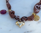 The Spicy Heart Bandana Necklace