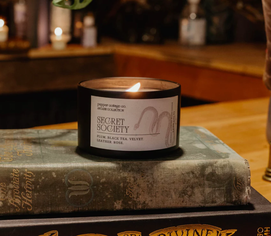 5.5 oz Pepper Cottage Co. Candles- Multiple Scents!