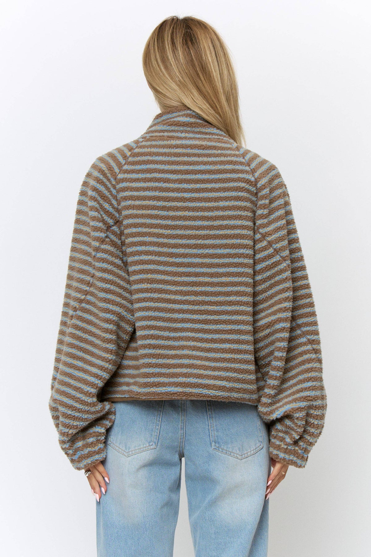 FLEECE JACKET - MOCHA
