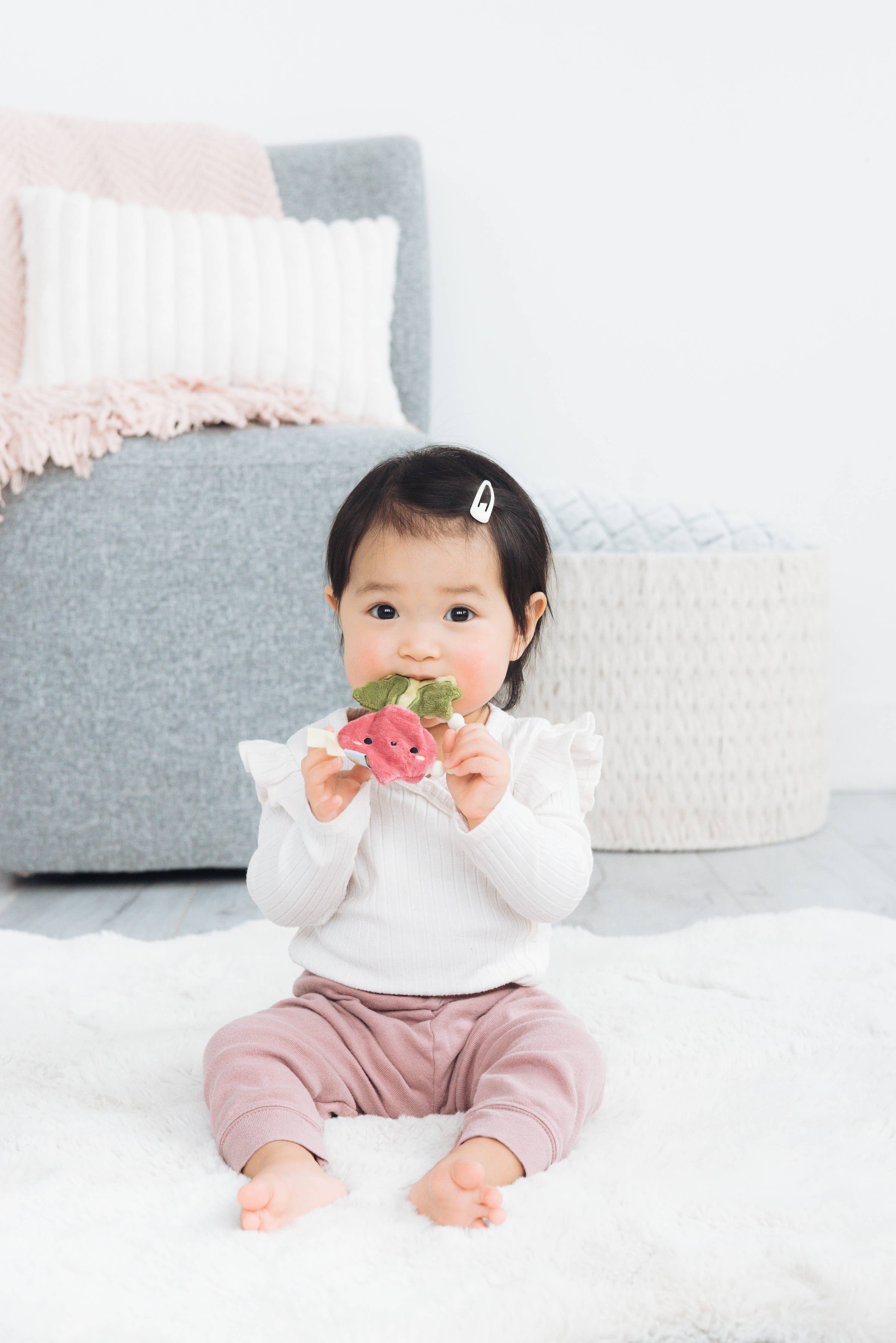Turnip Crinkle Baby Teether