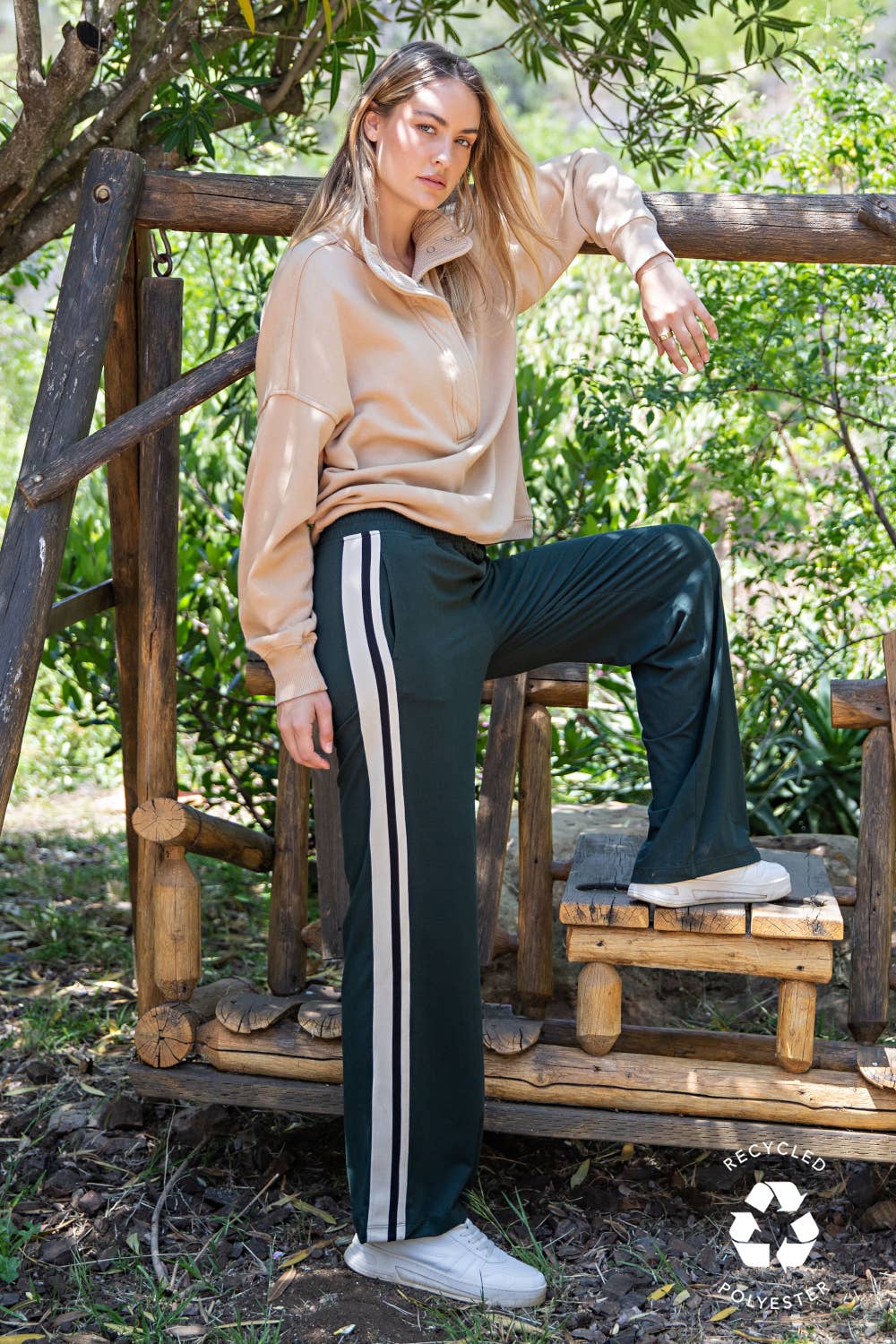 BUTTER SOFT SIDE CONTRAST STRAIGHT PANT