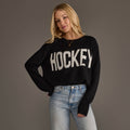 Black Hockey Sweater