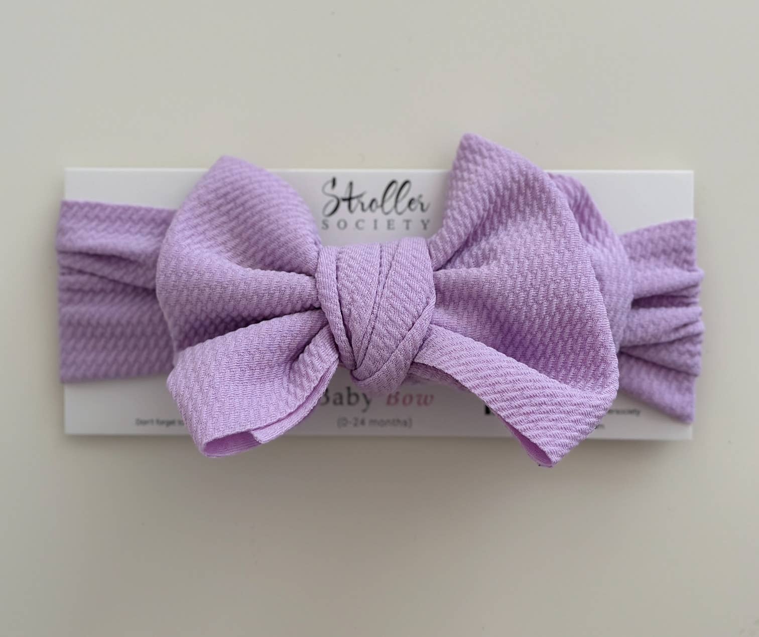 Baby Bow- Lavender