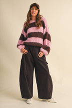 The Sweetheart Striped Sweater