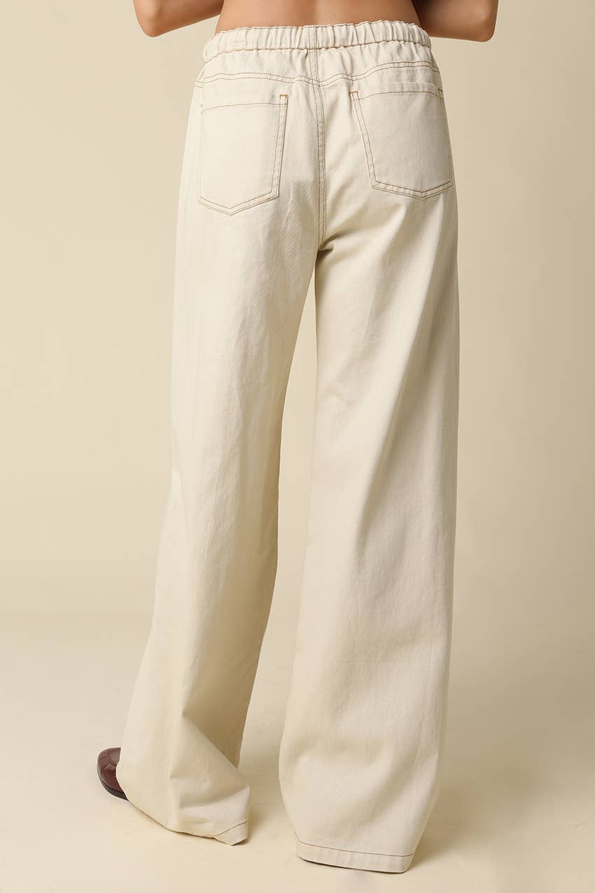 Kaylyn Drawstring Wide Leg Pants