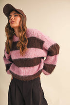 The Sweetheart Striped Sweater