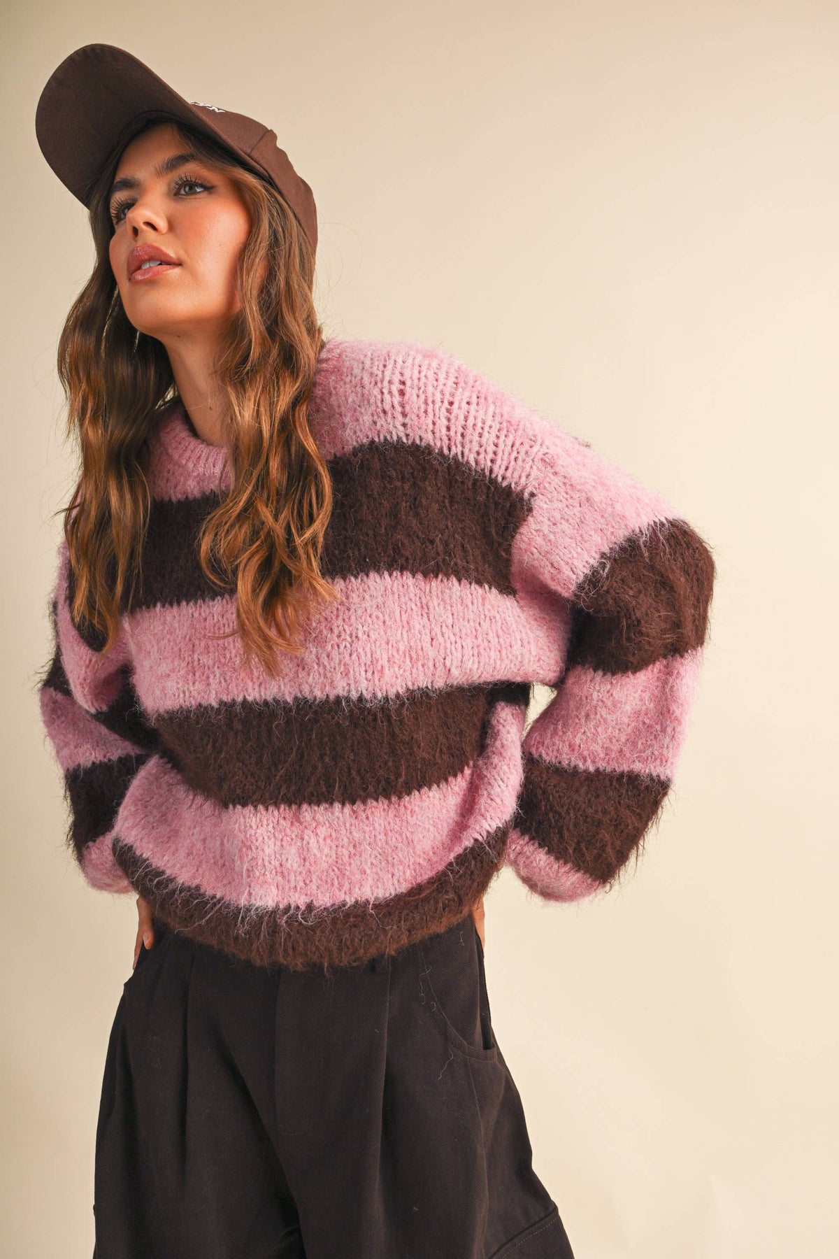 The Sweetheart Striped Sweater