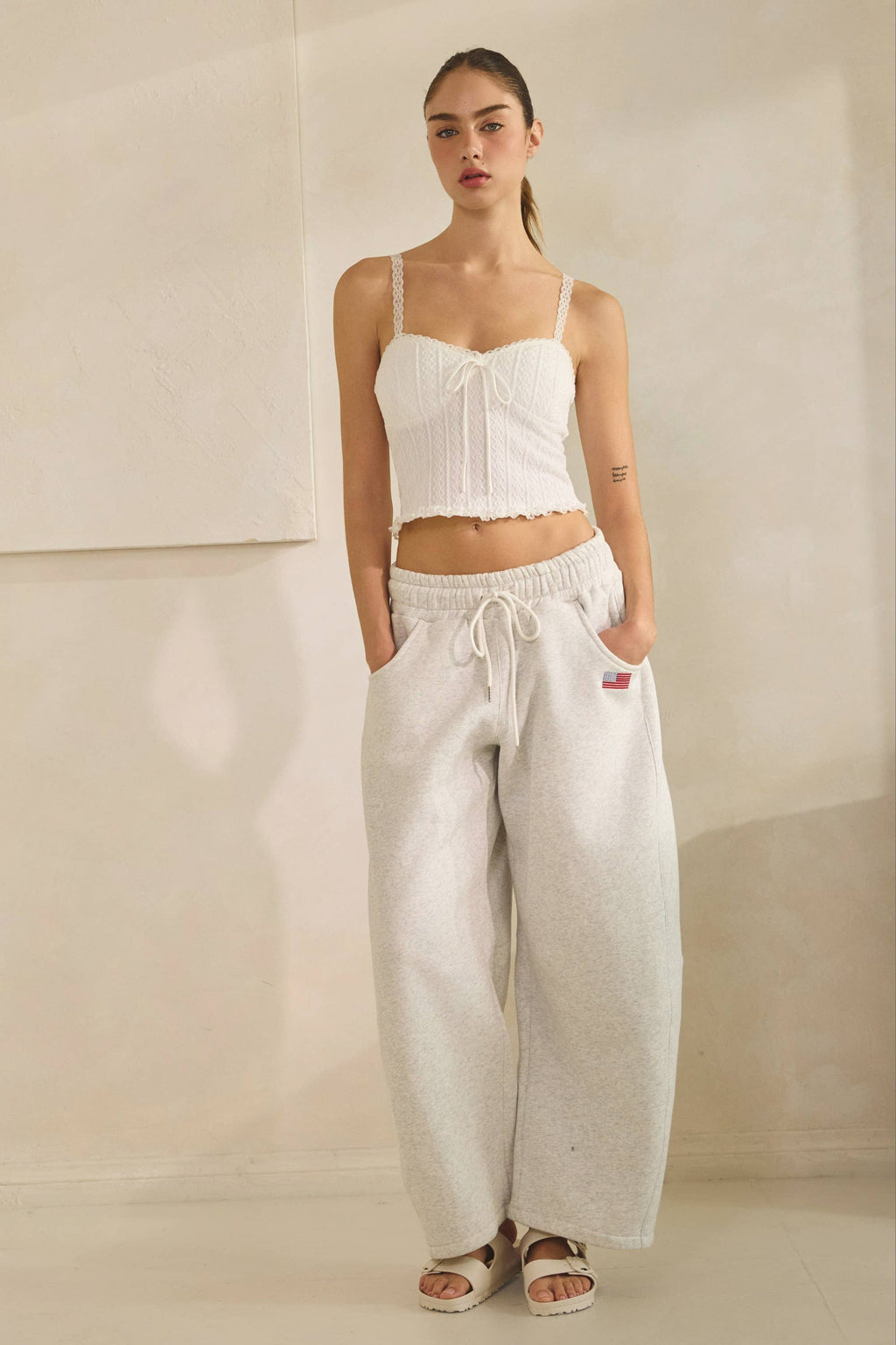 Flag Barrel Sweatpants