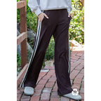 PLUS SIZE BUTTER SOFT SIDE CONTRAST STRAIGHT PANT