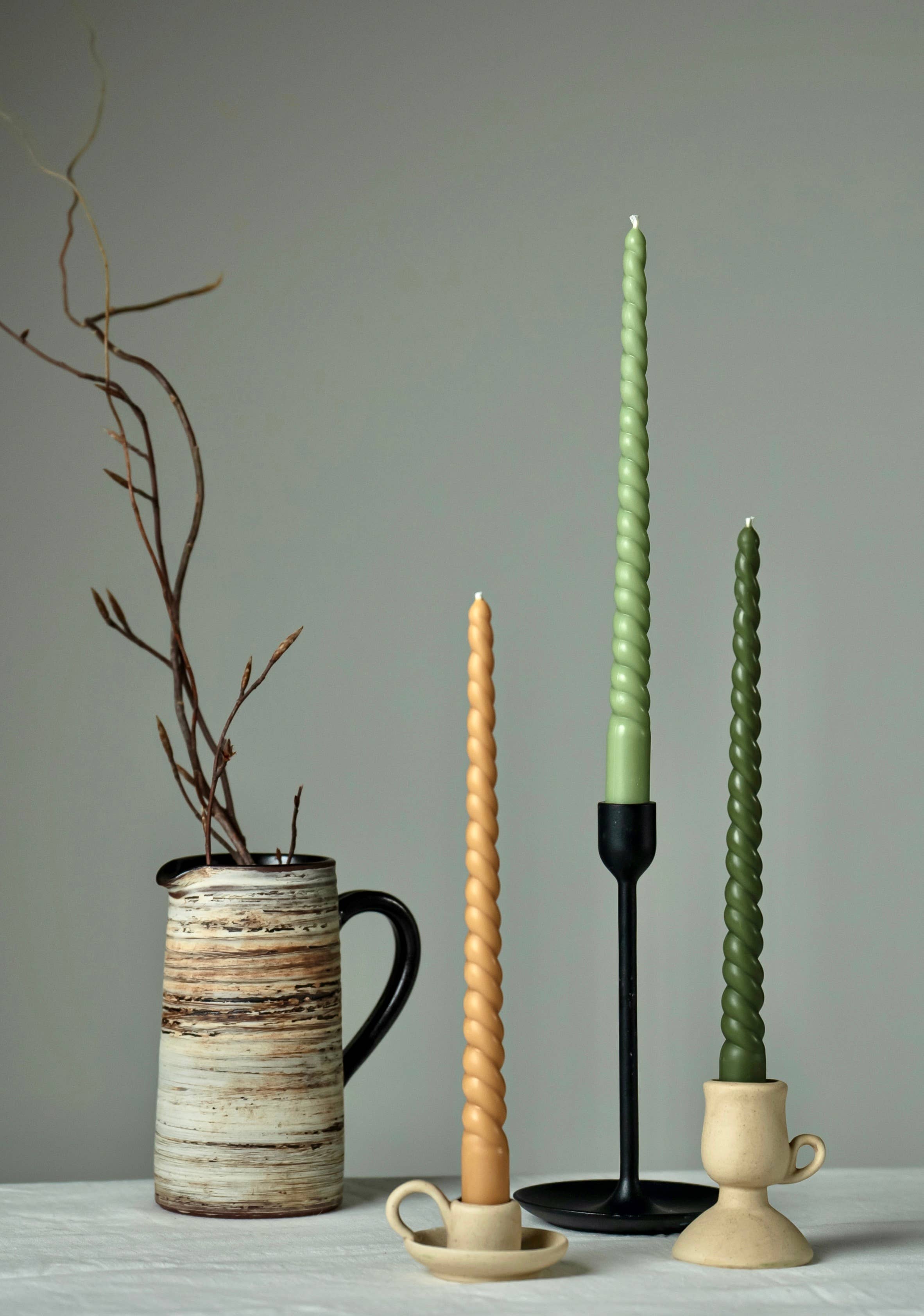 Nostalgic Taper Candle Holders