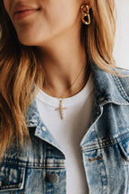 Salvation Necklace - Gold - Made by Survivors