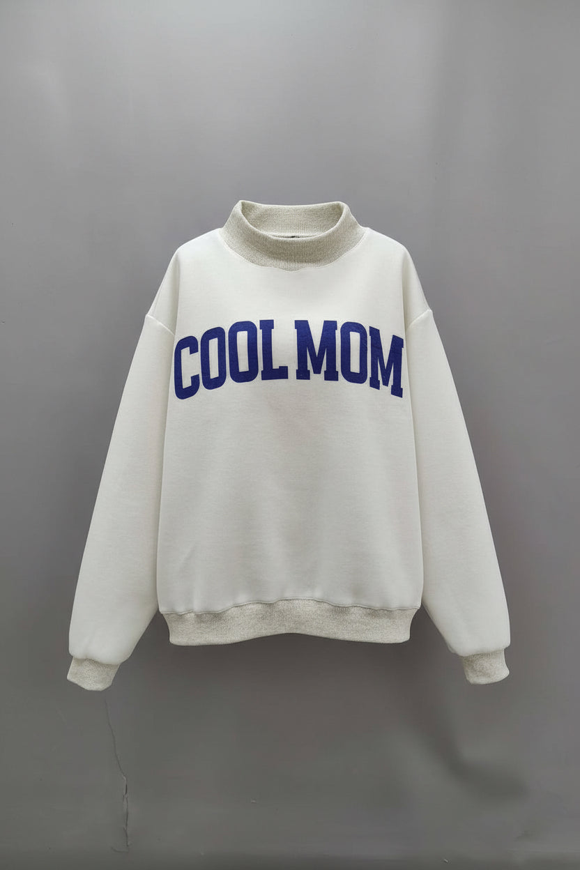 MOTHER + COOL MOM Reversible Sweatshirt
