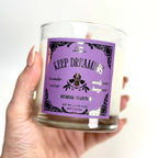 Keep Dreaming 7.5 oz Soy Spring Candle | Lavender, Vetiver, Eucalyptus, Bergamot | Daydream Collection Spring Lavender Candle