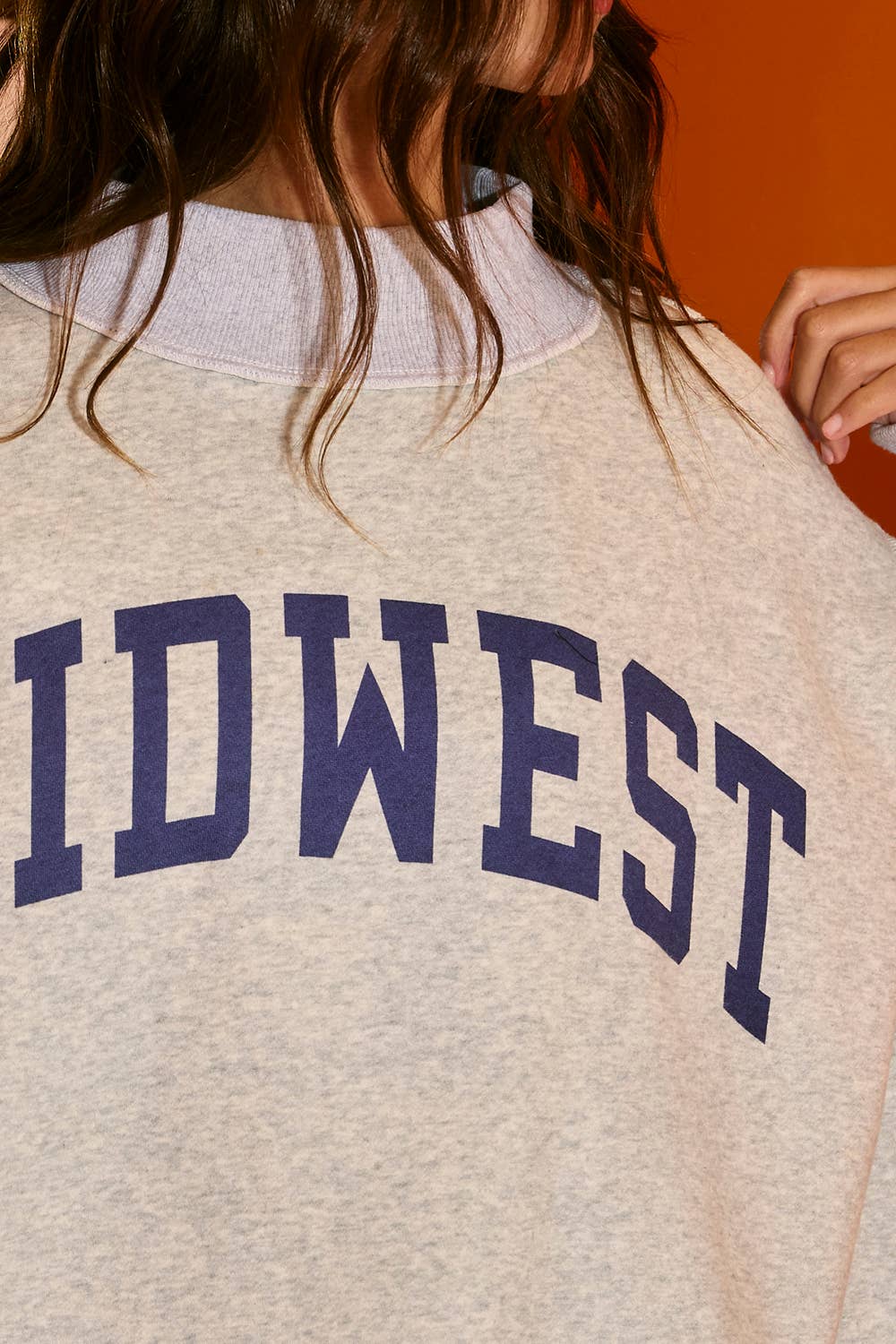 MIDWEST 'MIDWEST BABE' Reversible Sweatshirt