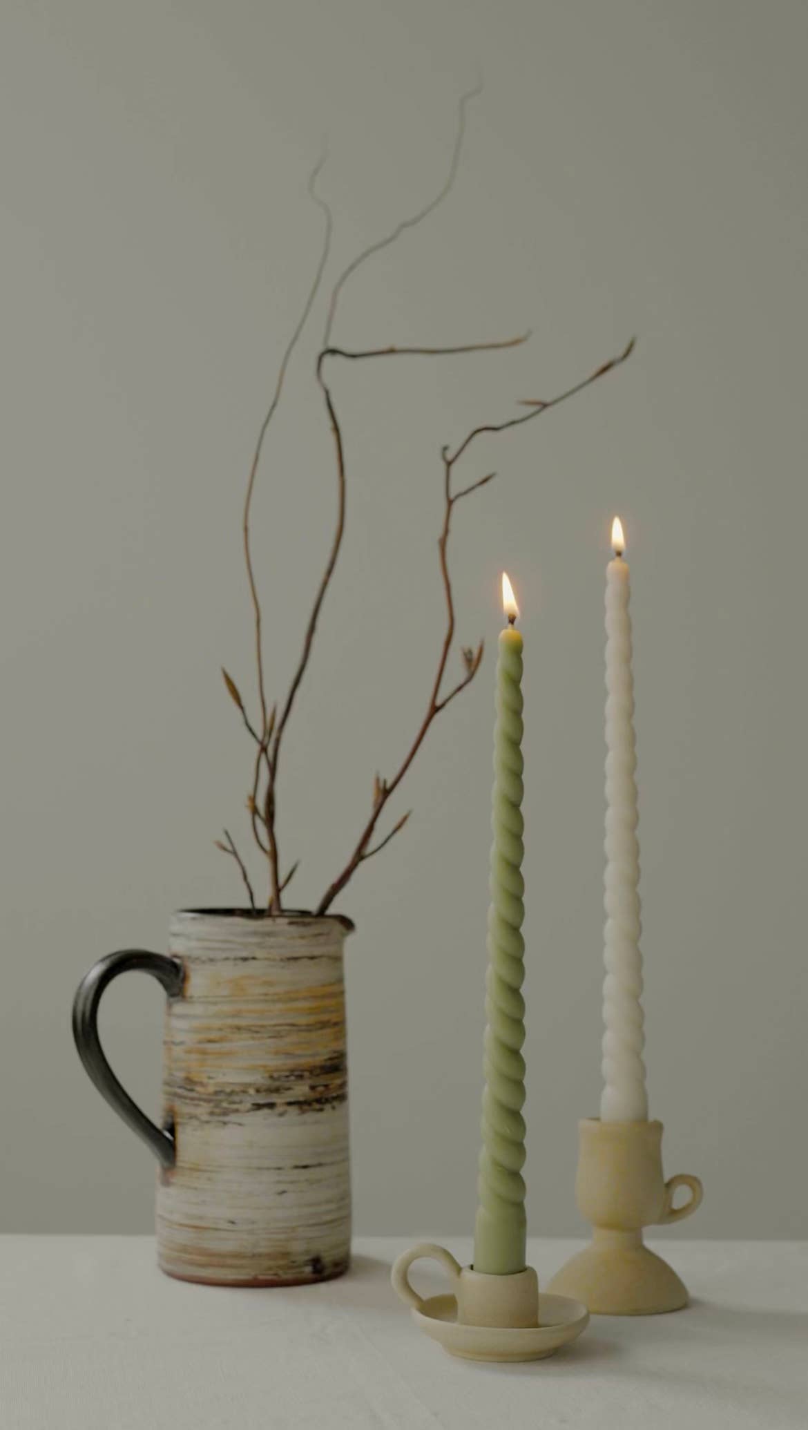 Nostalgic Taper Candle Holders