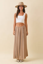 Flowy Mesh Maxi Skirt