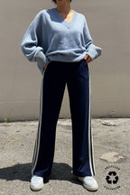 BUTTER SOFT SIDE CONTRAST STRAIGHT PANT