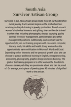 Salvation Necklace - Gold - Made by Survivors