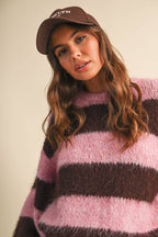 The Sweetheart Striped Sweater