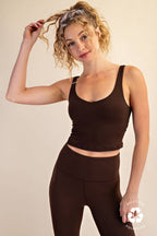 V NECK YOGA TOP