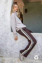 BUTTER SOFT SIDE CONTRAST STRAIGHT PANT