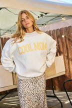 MOTHER + COOL MOM Reversible Sweatshirt