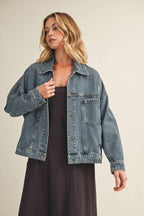 BACK PLEATED JACKET