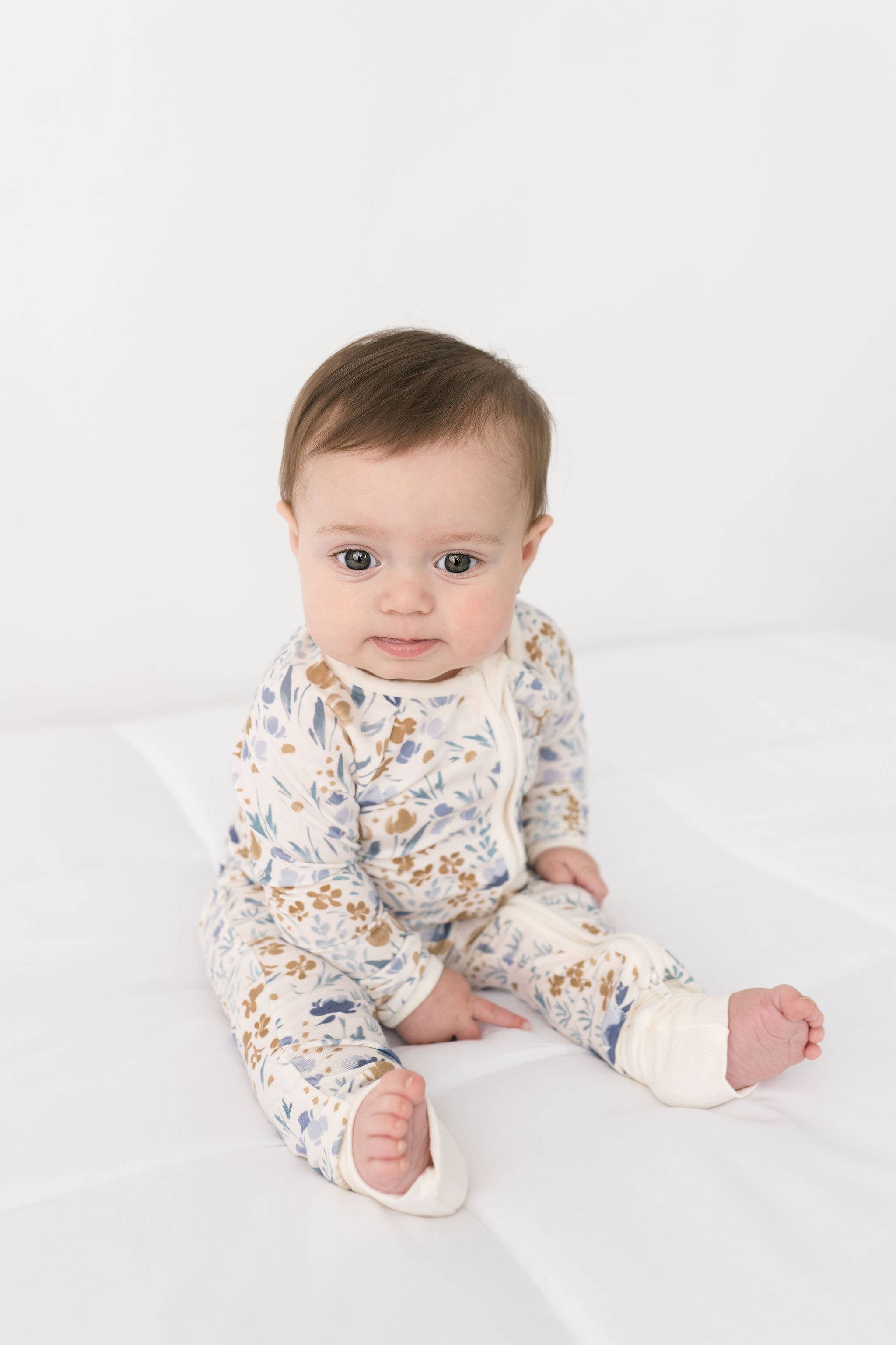 Floral Bamboo Sleeper 12-18M