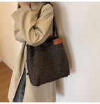 Leopard Print Tote Bag