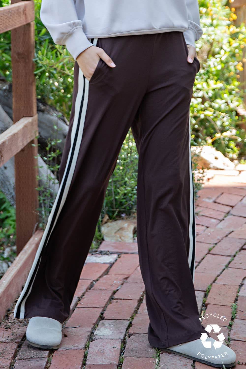 BUTTER SOFT SIDE CONTRAST STRAIGHT PANT