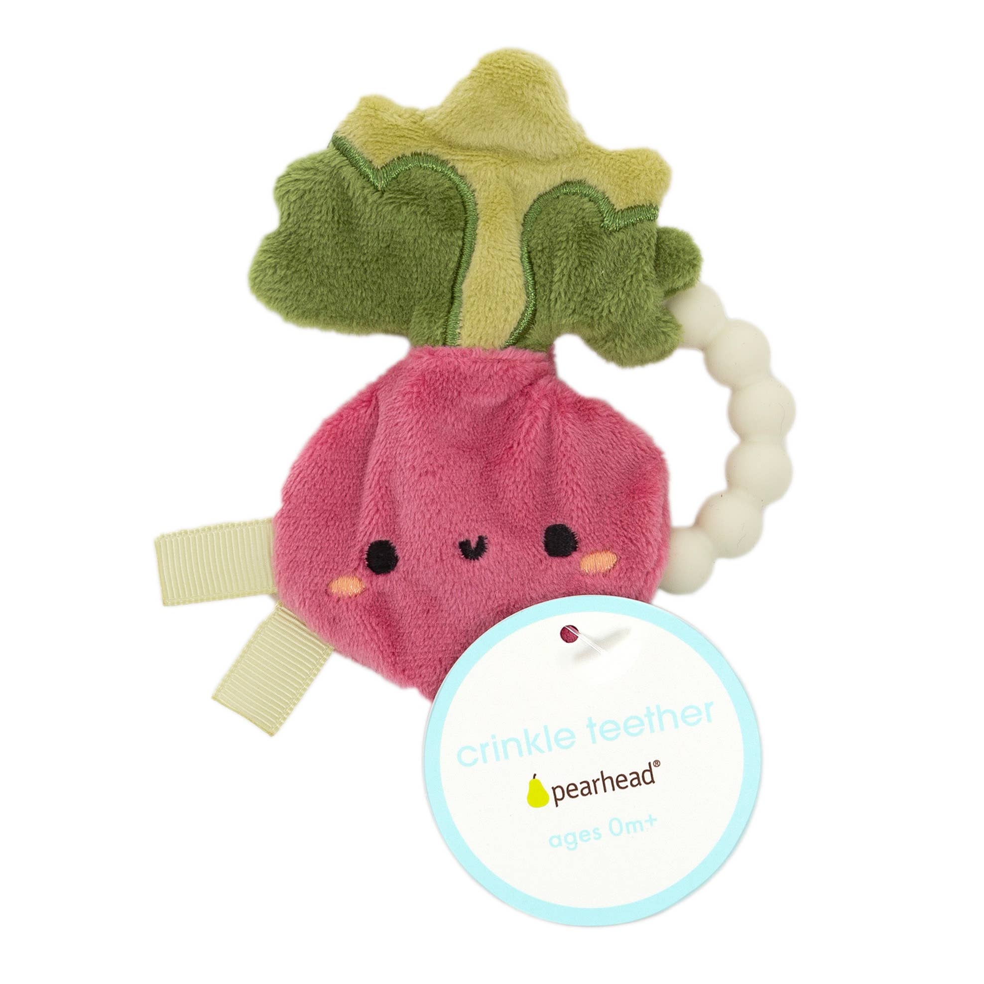 Turnip Crinkle Baby Teether