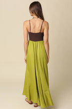 Hailey Colorblock Maxi Dress