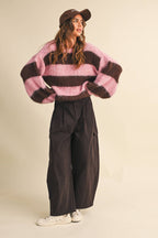 The Sweetheart Striped Sweater