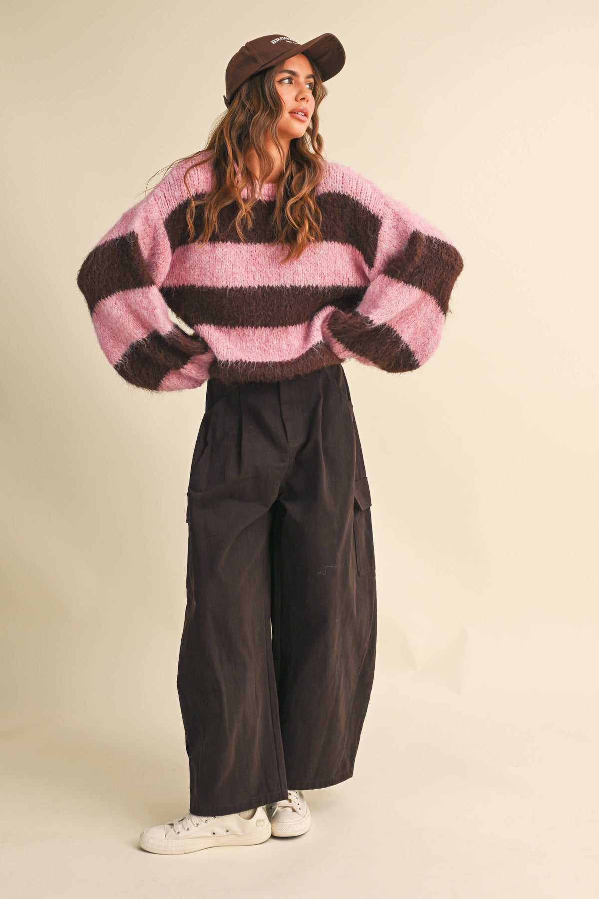 The Sweetheart Striped Sweater